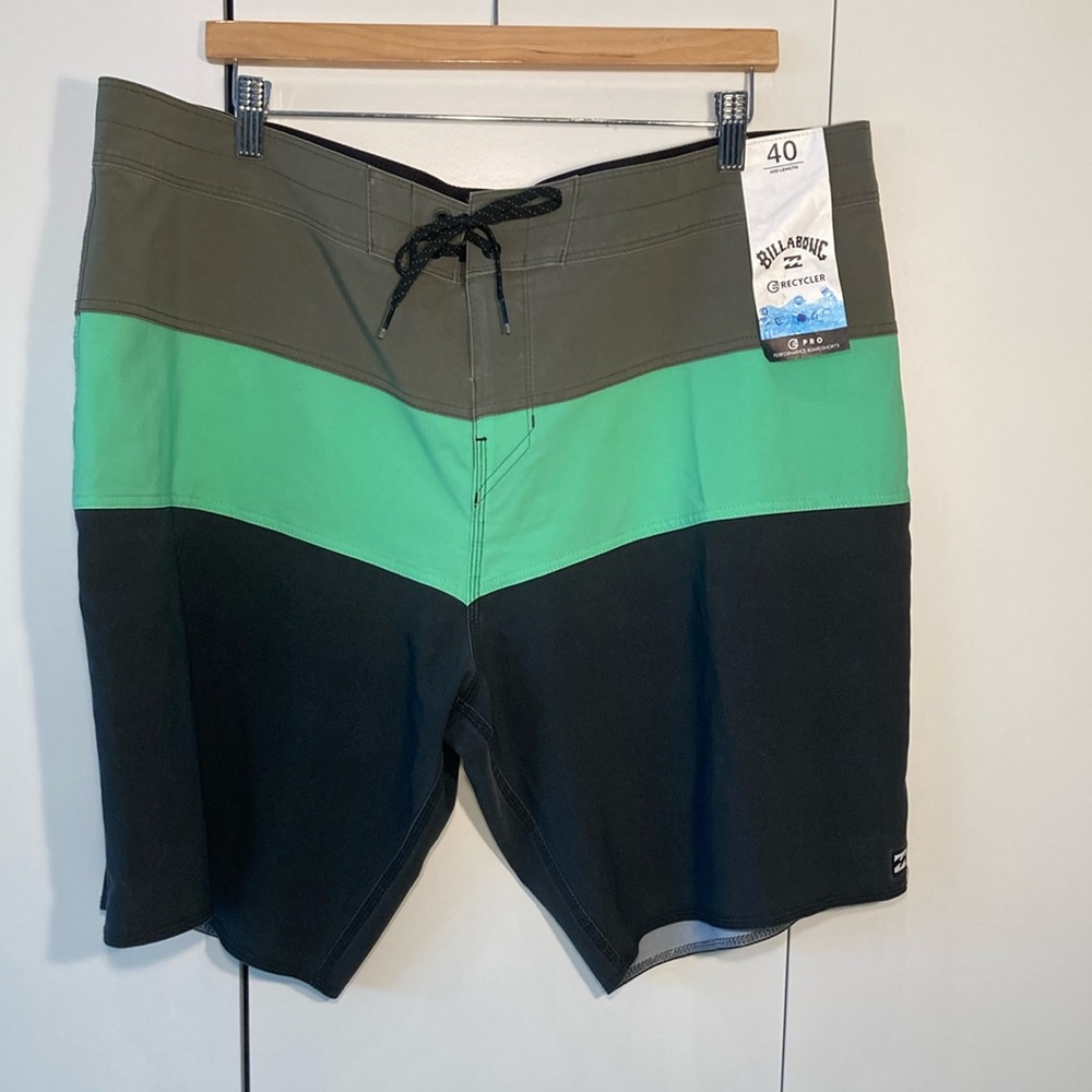 Billabong Tribong Pro board shorts 40 mint black tricolor
